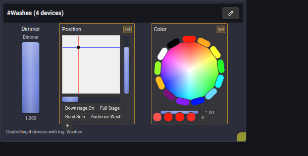 Washes Device Control