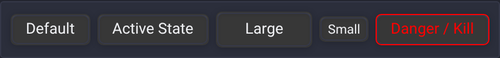 Button States: Normal, Active, Large, Small, Danger