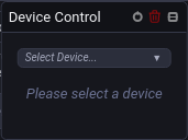 Device Control Macro Node