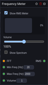 Frequency Meter Node