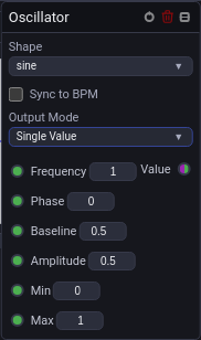 Oscillator Node